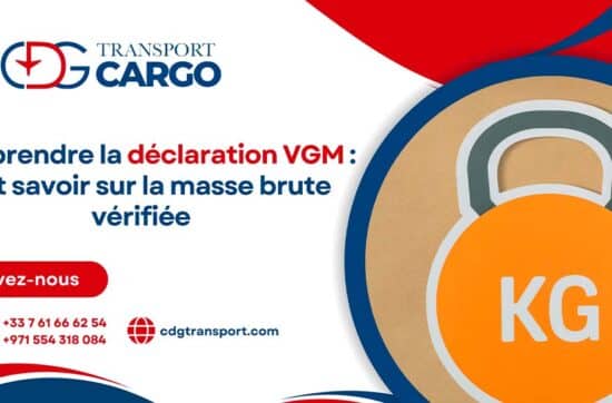 Comprendre la déclaration VGM