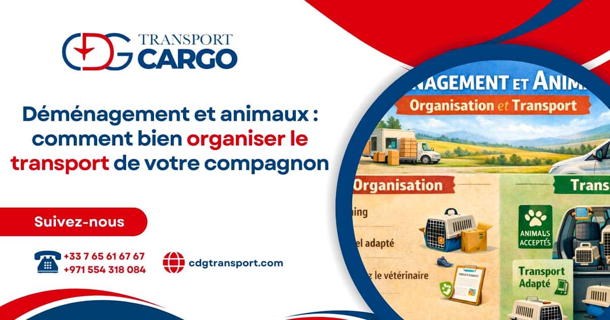 Déménagement et animaux
