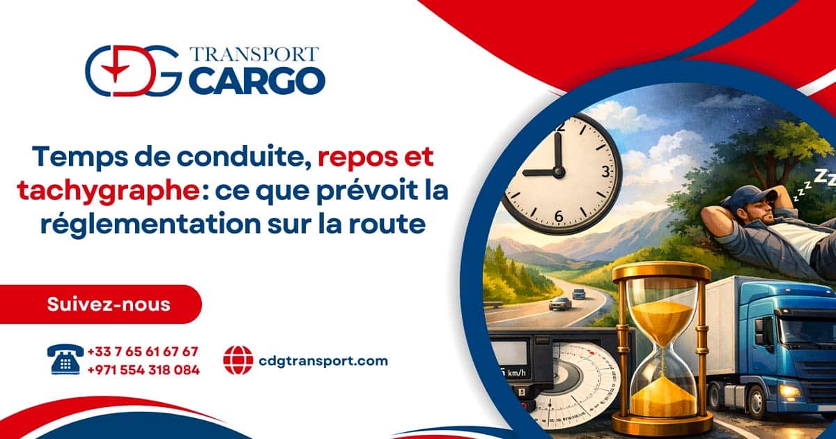 Temps de conduite, repos et tachygraphe : ce que prévoit la réglementation sur la route